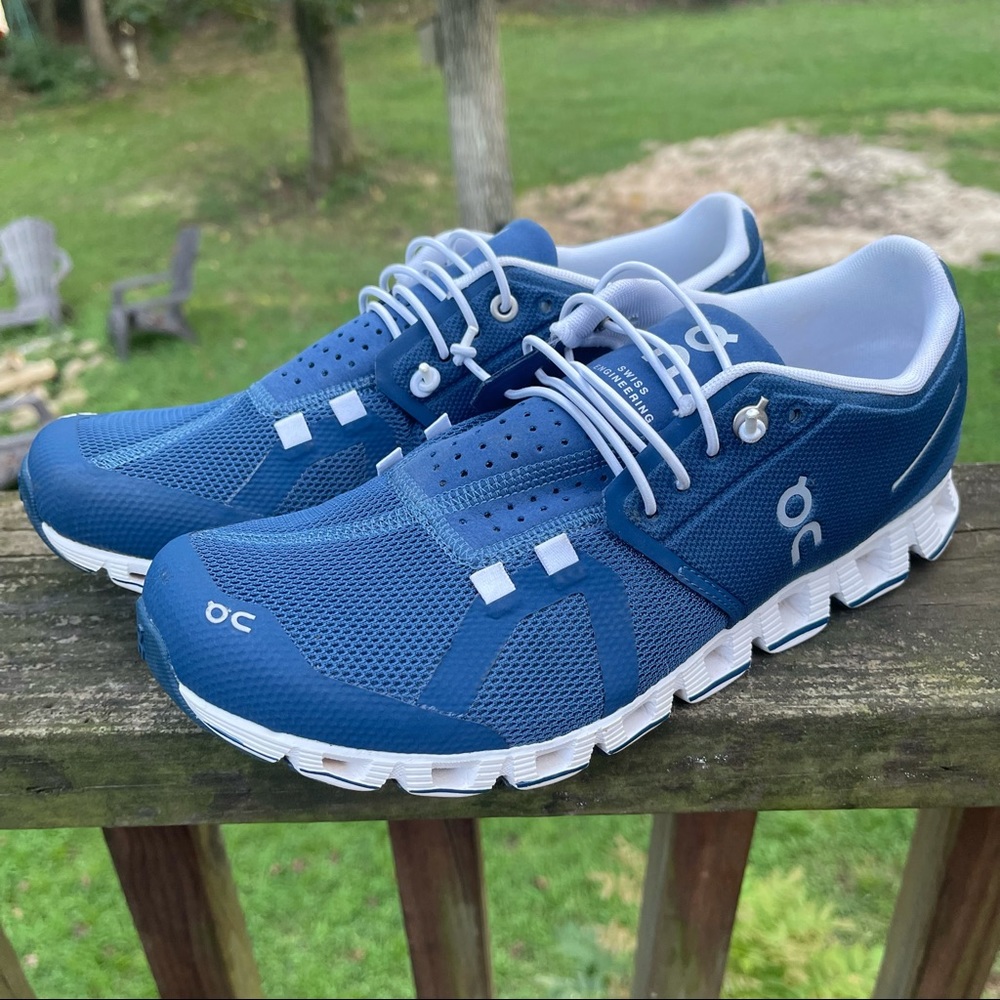 On Cloud Blue Running Shoes